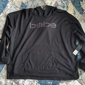 Bebe sport sweatshirts black/multicolored new with tags verious sizes available